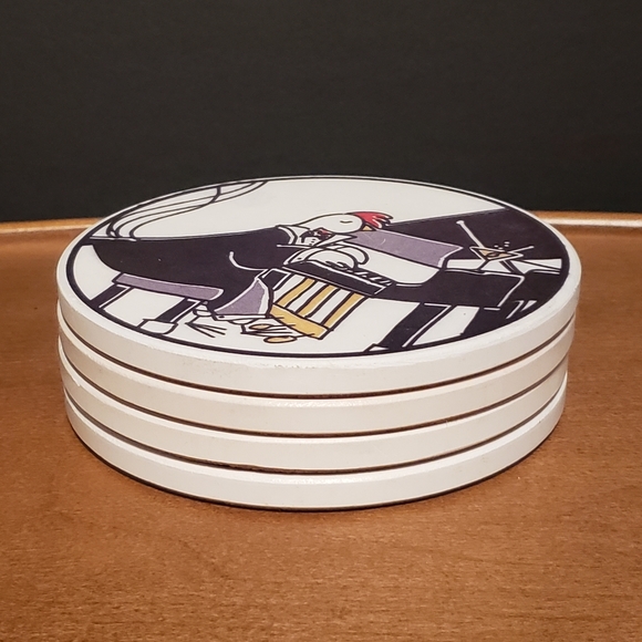 hens and roosters coasters - Picture 6 of 8